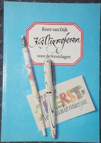 Kalligraferen voor de feestdagen