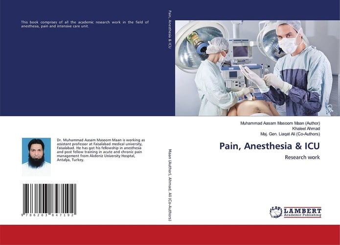 Pain, Anesthesia & ICU: Research work