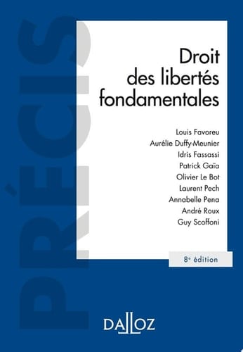 Droit des libertés fondamentales - 8e ed.