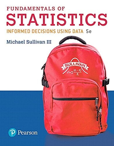 Fundamentals of Statistics Informed Decisions Using Data