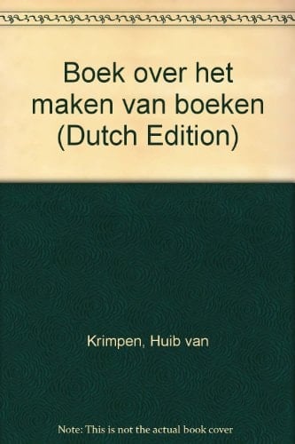 Boek over het maken van boeken
