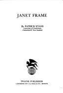 Janet Frame (Twayne's world authors series ; TWAS 415 : New Zealand)