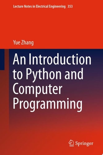 An Introduction to Python and Computer Programming