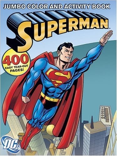 Superman Jumbo Color and Activity Book