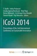 ICoSI 2014 Proceedings of the 2nd International Conference on Sustainable Innovation
