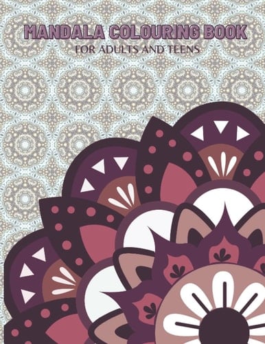 Mandala coloring book for Adults and Teens