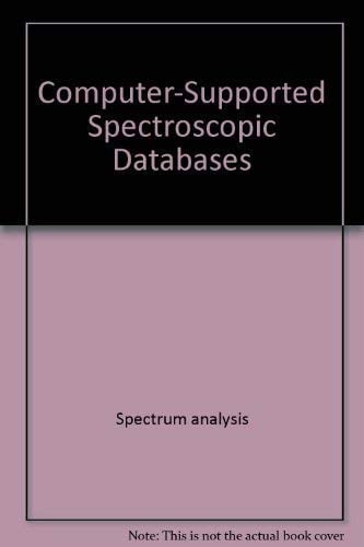 Computer-supported Spectroscopic Databases