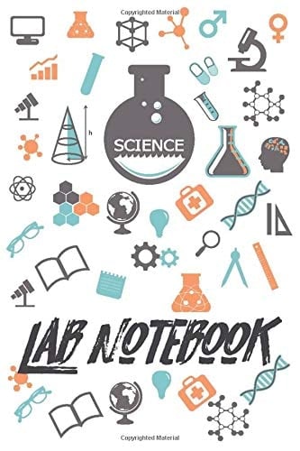 Student Lab Notebook (110 duplicate page sets): grid-based carbonless sheets with smooth