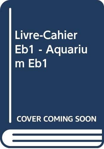 Aquarium - Livre-cahier EB1