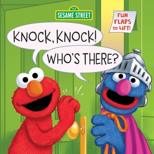 Knock, Knock! Who's There? (Sesame Street) A Lift-the-Flap Board Book