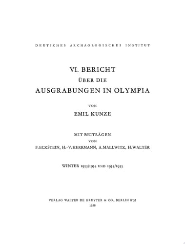 6. Winter 1953/1954 und 1954/1955