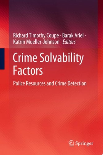 Crime Solvability Factors