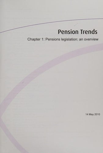 Pension Trends 2011
