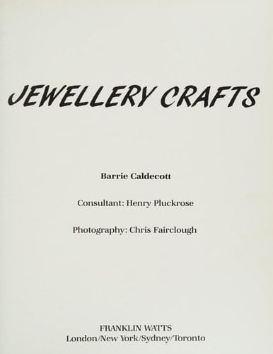 Jewellery Crafts