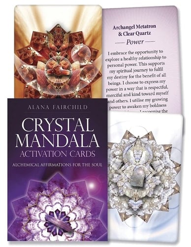 Crystal Mandala Activation Cards: Alchemical Affirmations For The Soul