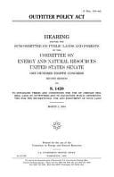 Outfitter Policy Act