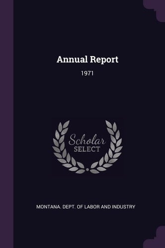 Annual Report 1971