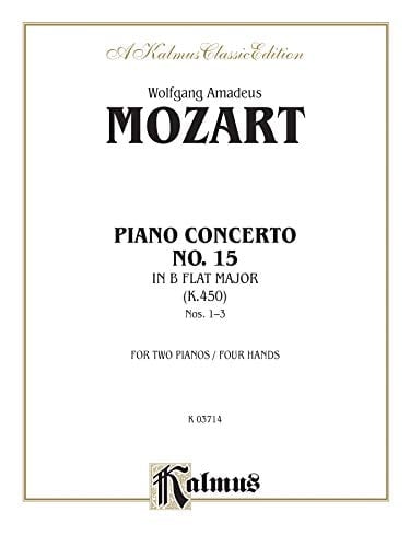 Piano Concerto No. 15 in B-Flat, K. 450