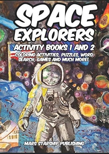 Space Explorers Activity Books 1 And 2