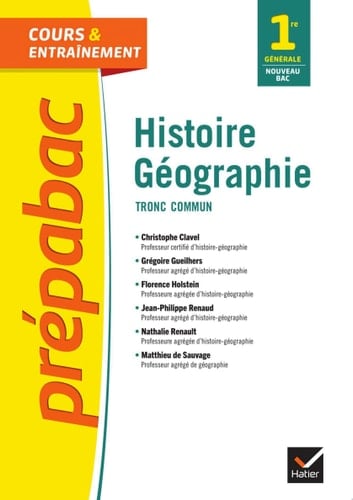 Prépabac Histoire-Géographie 1re générale