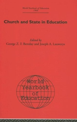 World Yearbook of Education 1966 Church and State in Education