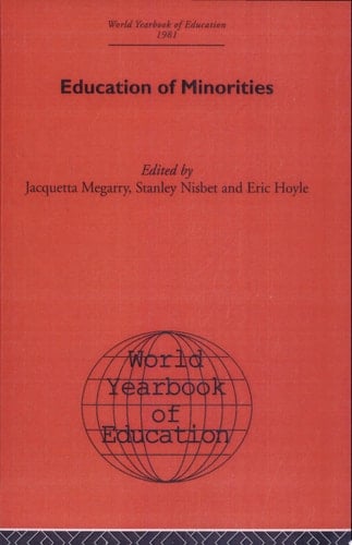 World Yearbook of Education Education of Minorities