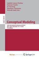 Conceptual Modeling 35th International Conference, ER 2016, Gifu, Japan, November 14-17, 2016, Proceedings