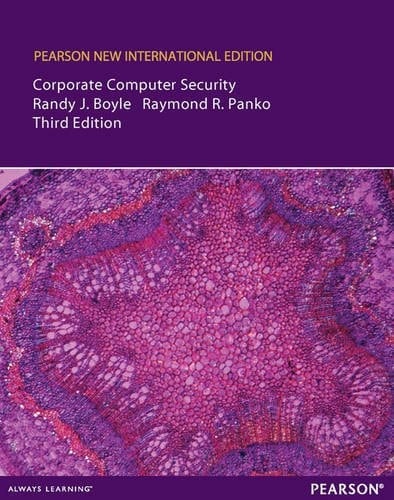 Corporate Computer Security Pearson New International Edition