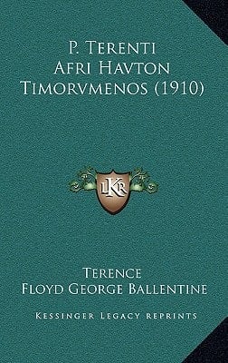 P. Terenti Afri Havton Timorvmenos (1910)