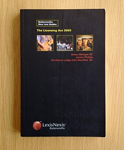 The Licensing Act 2003