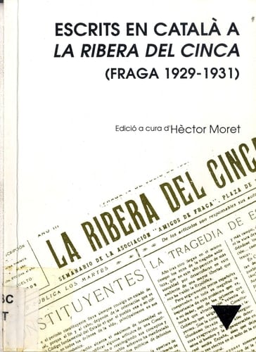 Escrits en català a La Ribera del Cinca Fraga, 1929-1931