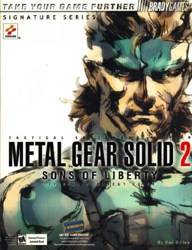 Metal Gear Solid 2 Sons Of Liberty Strategy Guide by Brady Games