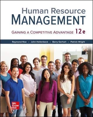 Human Resource Management Connect 12 Edition Access Card