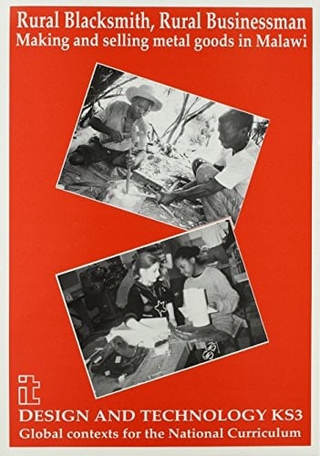 Rural Blacksmith, Rural Businessman Making and Selling Metal Goods in Malawi