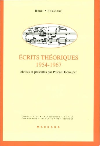 Ecrits théoriques, 1954-1967