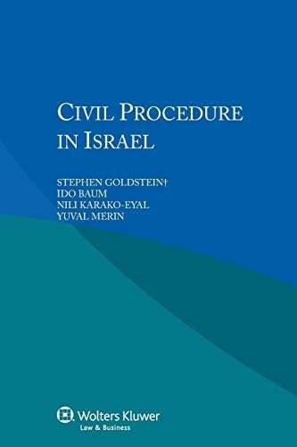 Civil Procedure in Israel