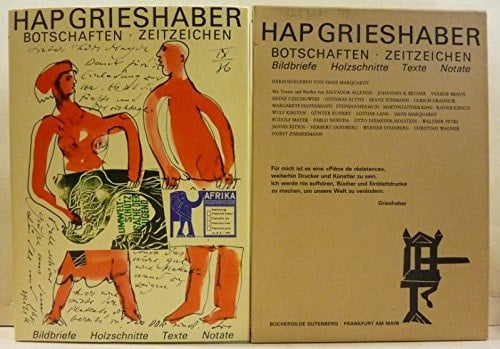 Botschaften Zeitzeichen: Bildbriefe, Holzschnitte, Texte, Notate