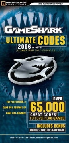Gameshark Ultimate Codes 2006
