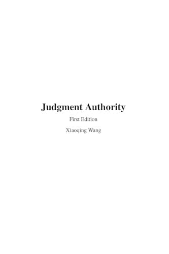 Judgment Authority