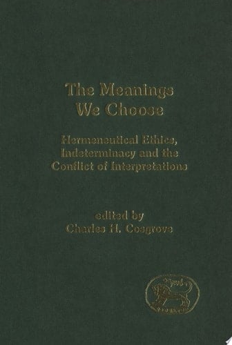 The Meanings We Choose