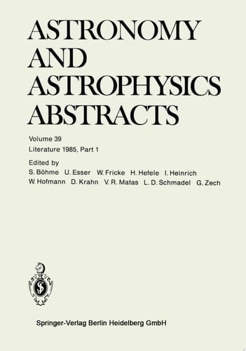 Literature 1985, Part 1