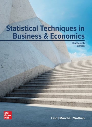 Statistical Techniques in Business and Economics
