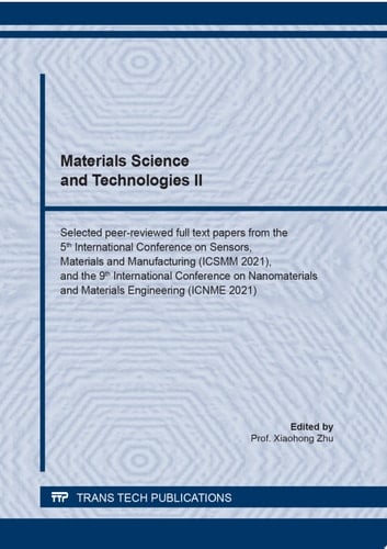 Materials Science and Technologies II