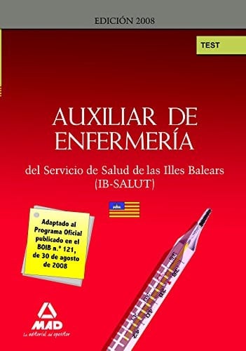 Auxiliares de enfermería, Servicio de Salud de las Illes Balears (IB-Salut). Test