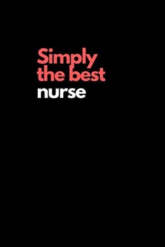 Simply the best nurse: Dot Grid Paper for design, creating your own bullet style journals, drawing, pen and paper games and much more