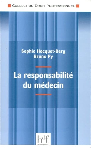 La responsabilité du médecin