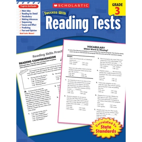 Scholastic Success with Reading Tests