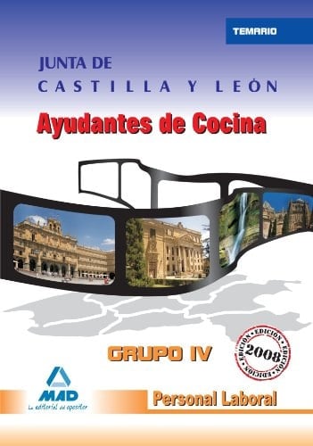 Personal laboral de la comunidad autónoma de castilla y león. Ayudantes de cocina. Temario