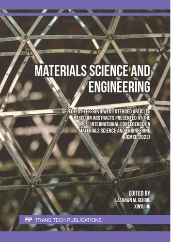 Materials Science and Engineering