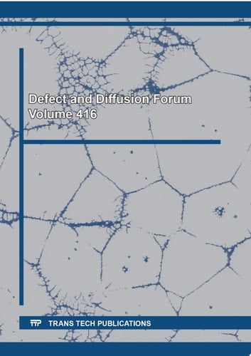 Defect and Diffusion Forum Vol. 416
